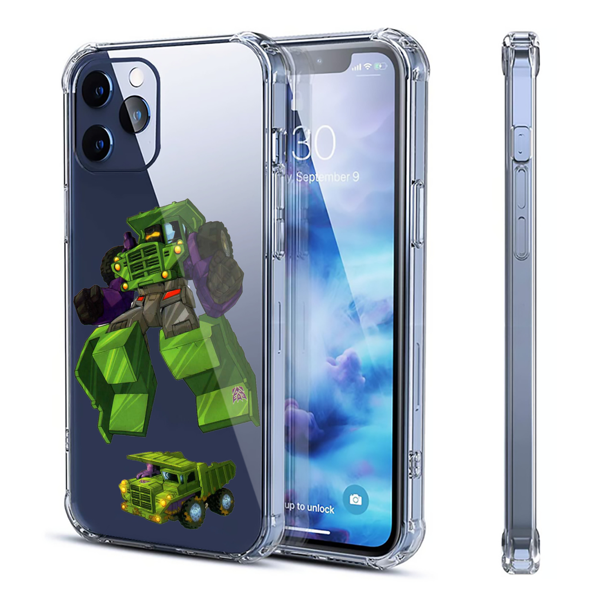 （画像用）  【iPhone 12シリーズ対応】透明スマホケース（クリアソフトケース）